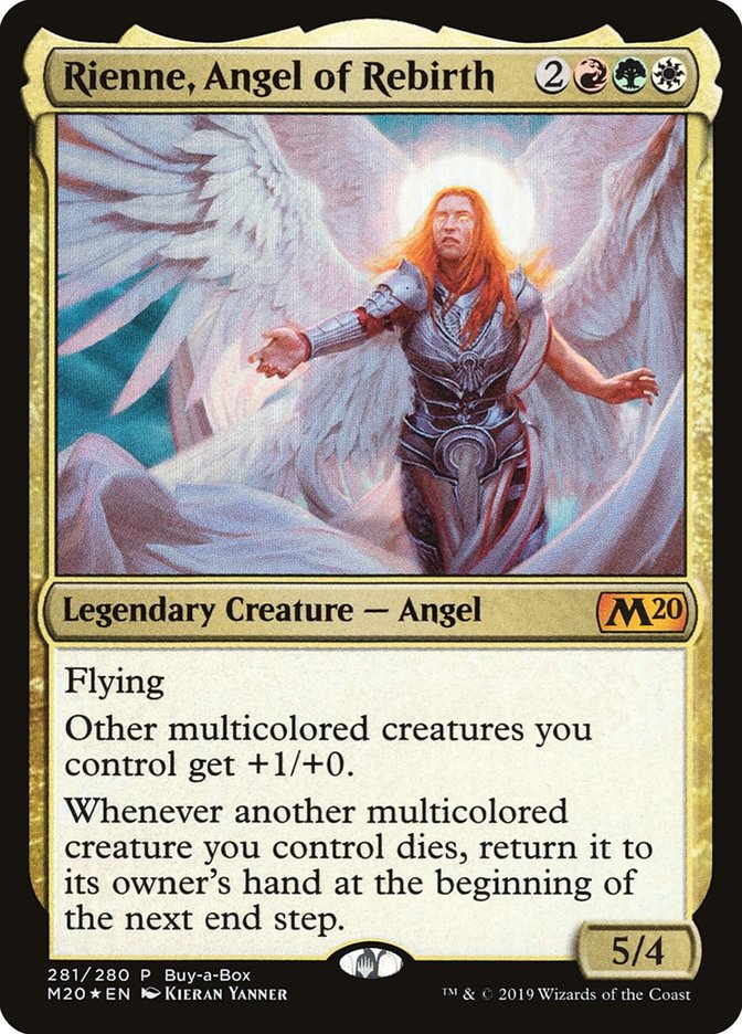 Rienne, Angel of Rebirth (Buy-A-Box) [Core Set 2020] | Card Merchant Takapuna