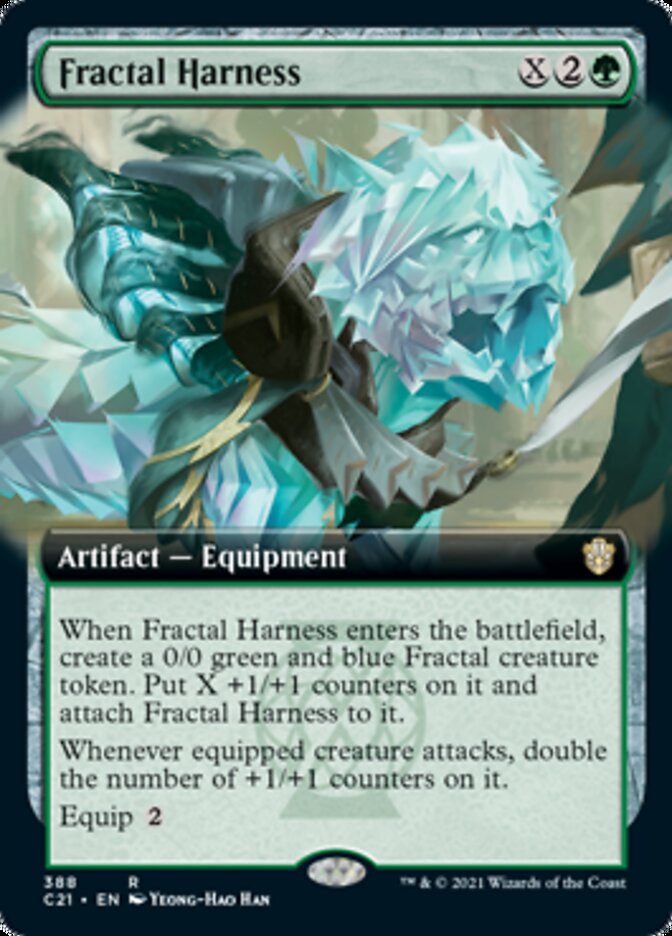 Fractal Harness (Extended Art) [Commander 2021] | Card Merchant Takapuna