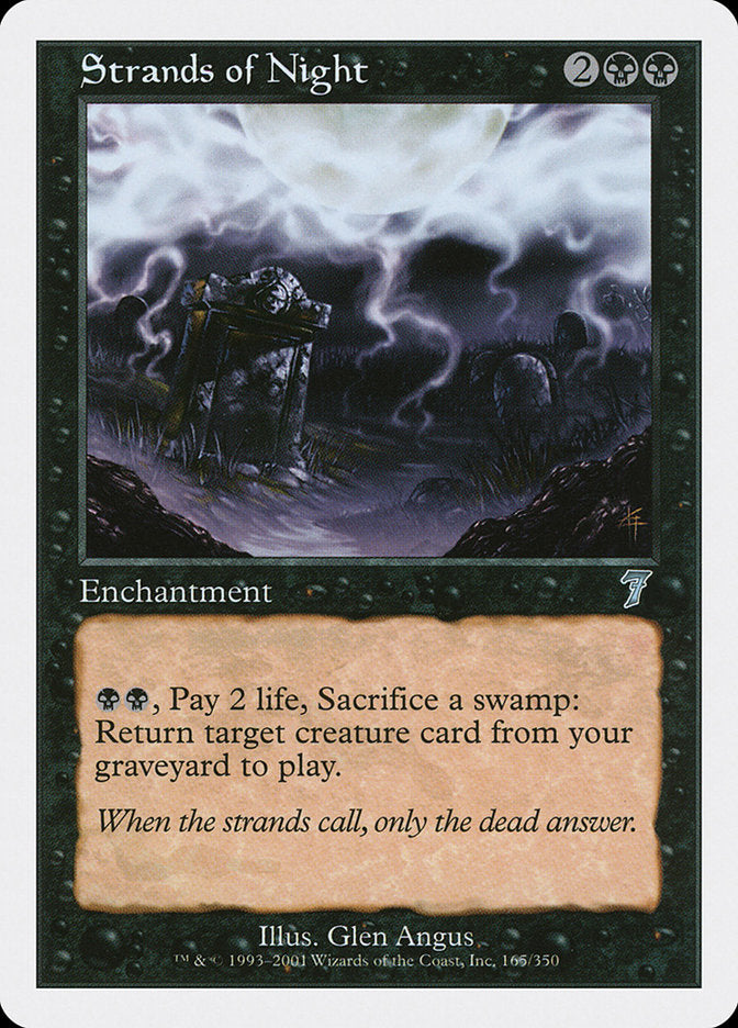 Strands of Night [Seventh Edition] | Card Merchant Takapuna
