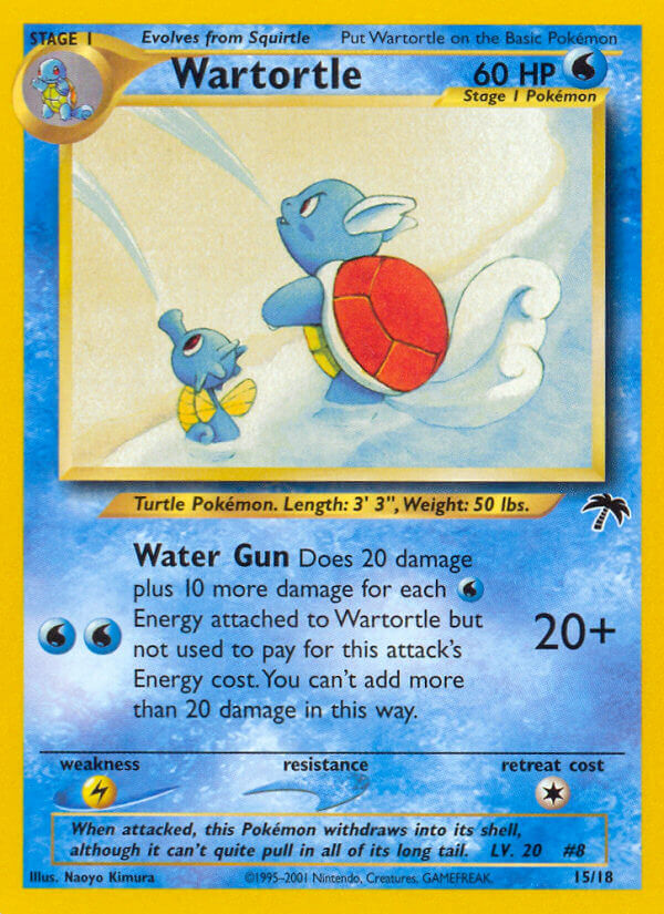 Wartortle (15/18) [Southern Islands] | Card Merchant Takapuna