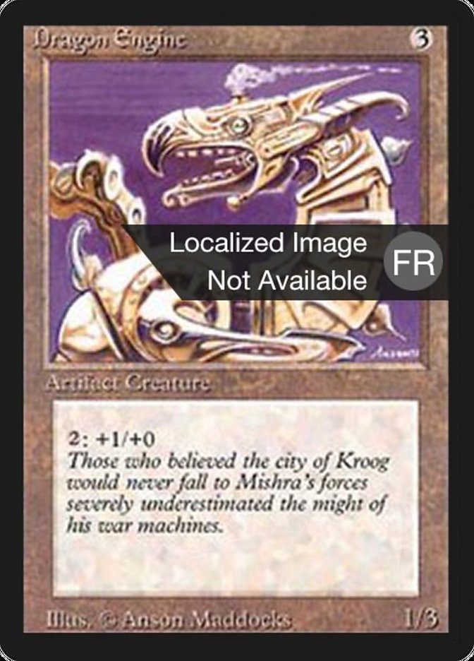 Dragon Engine [Foreign Black Border] | Card Merchant Takapuna