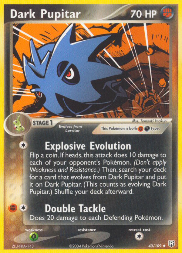 Dark Pupitar (40/109) [EX: Team Rocket Returns] | Card Merchant Takapuna