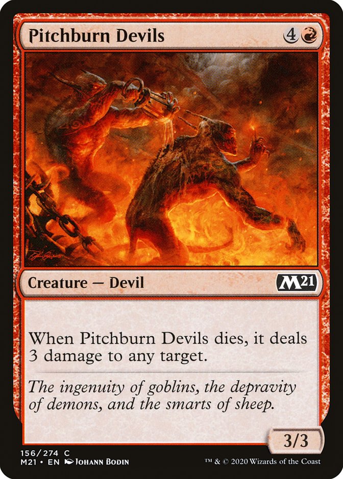 Pitchburn Devils [Core Set 2021] | Card Merchant Takapuna