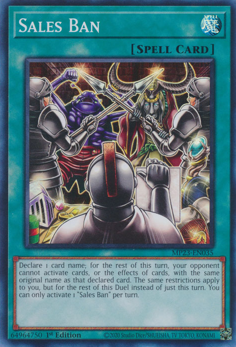Sales Ban [MP23-EN035] Super Rare | Card Merchant Takapuna