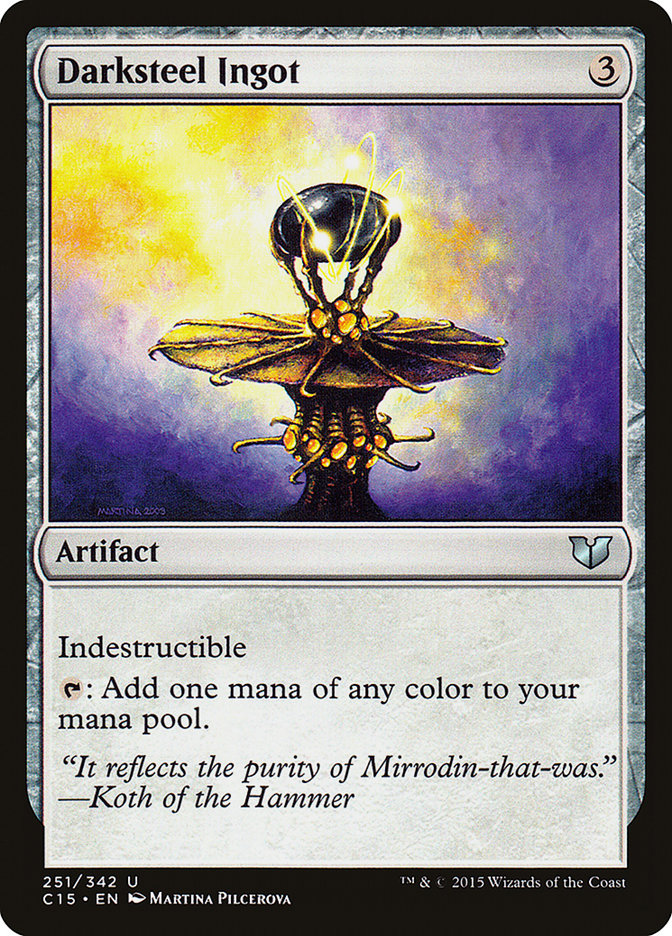 Darksteel Ingot [Commander 2015] | Card Merchant Takapuna