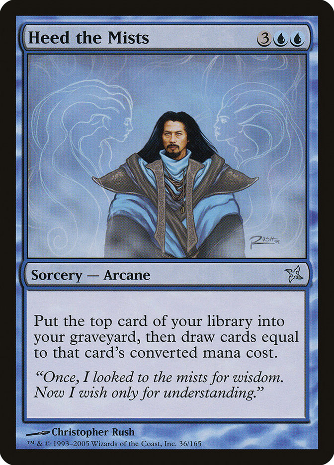 Heed the Mists [Betrayers of Kamigawa] | Card Merchant Takapuna