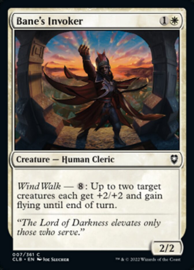 Bane's Invoker [Commander Legends: Battle for Baldur's Gate] | Card Merchant Takapuna