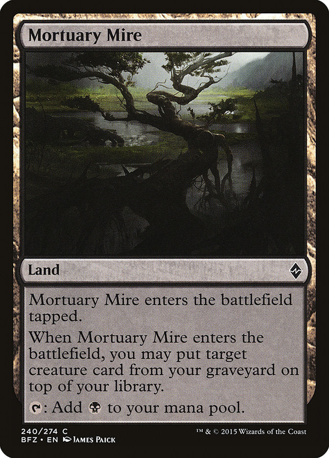 Mortuary Mire [Battle for Zendikar] | Card Merchant Takapuna