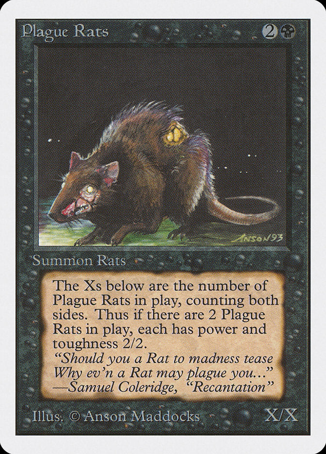 Plague Rats [Unlimited Edition] | Card Merchant Takapuna