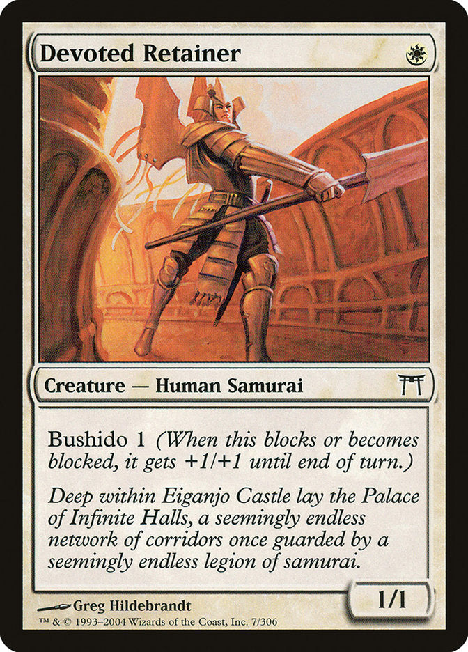Devoted Retainer [Champions of Kamigawa] | Card Merchant Takapuna