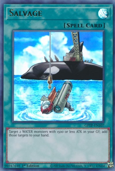 Salvage [GFTP-EN107] Ultra Rare | Card Merchant Takapuna