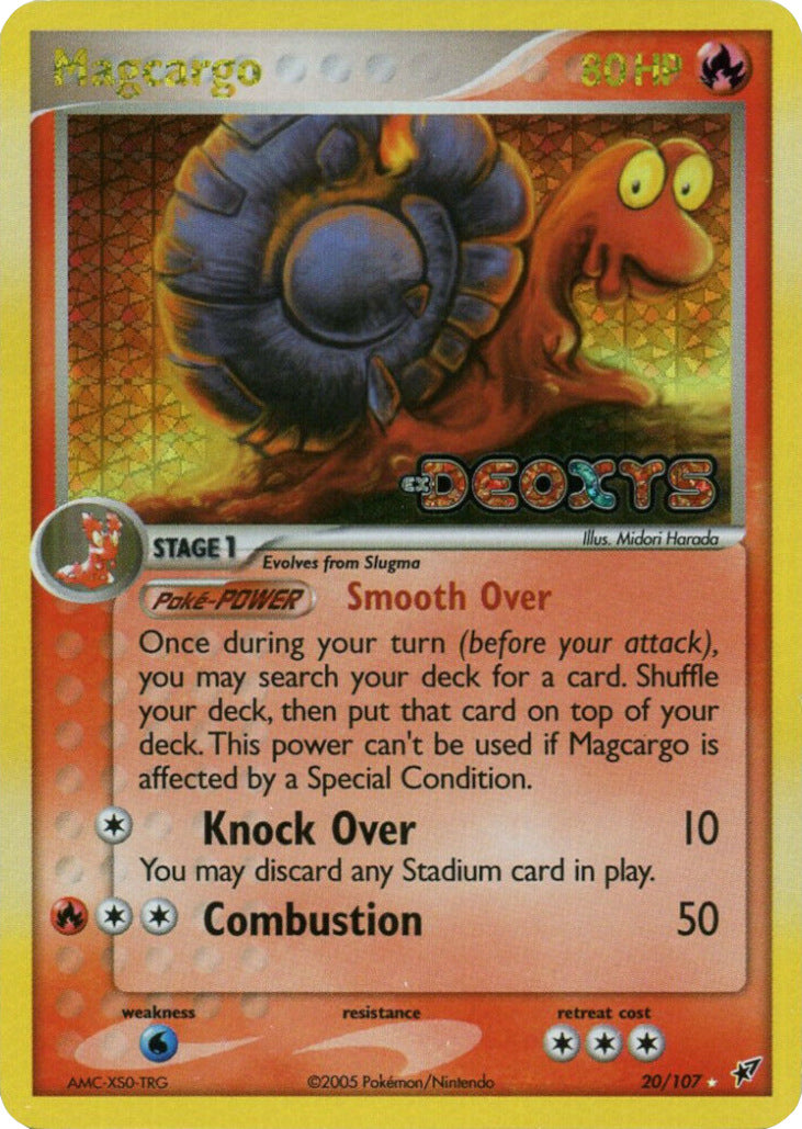 Magcargo (20/107) (Stamped) [EX: Deoxys] | Card Merchant Takapuna
