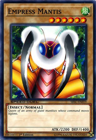 Empress Mantis [SBSC-EN019] Common | Card Merchant Takapuna