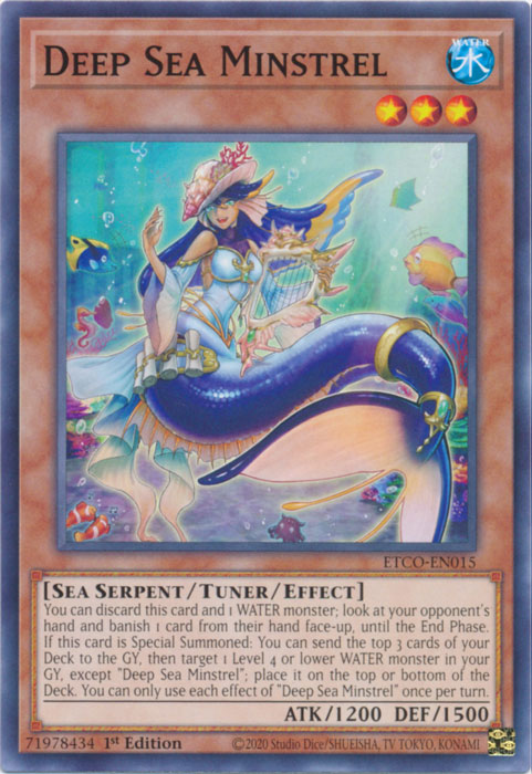 Deep Sea Minstrel [ETCO-EN015] Common | Card Merchant Takapuna