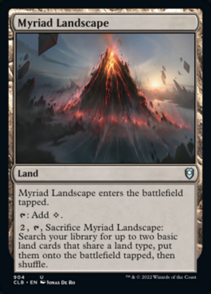 Myriad Landscape [Commander Legends: Battle for Baldur's Gate] | Card Merchant Takapuna