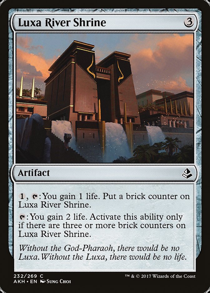 Luxa River Shrine [Amonkhet] | Card Merchant Takapuna