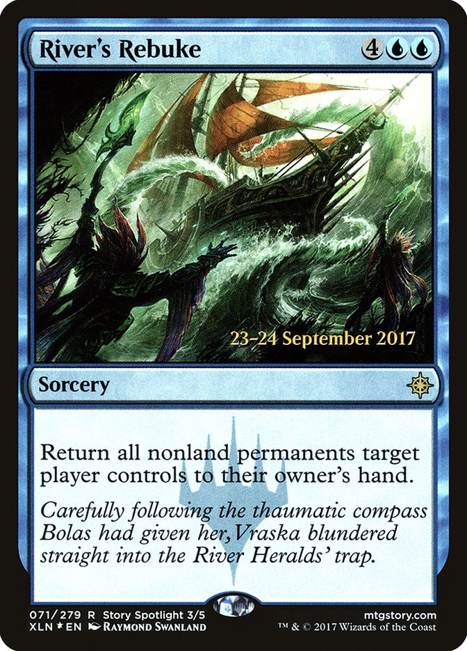 River's Rebuke [Ixalan Prerelease Promos] | Card Merchant Takapuna