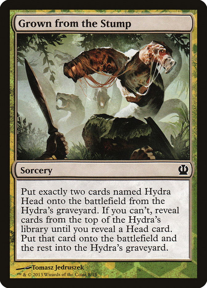 Grown from the Stump [Theros Face the Hydra] | Card Merchant Takapuna