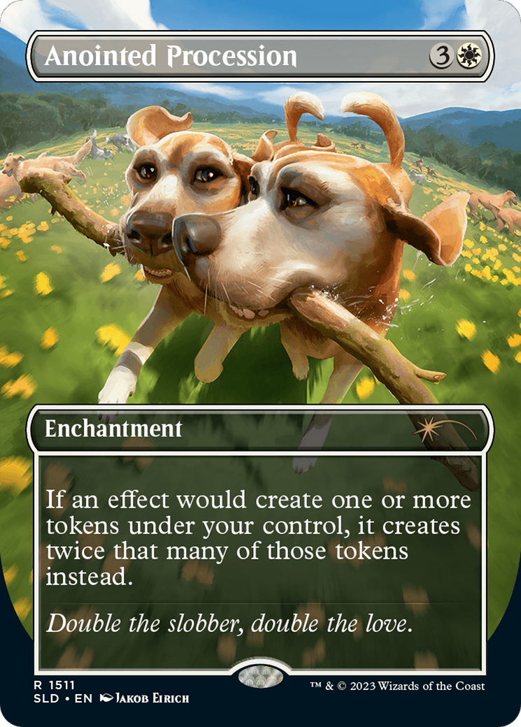 Anointed Procession // Anointed Procession [Secret Lair Commander Deck: Raining Cats and Dogs] | Card Merchant Takapuna