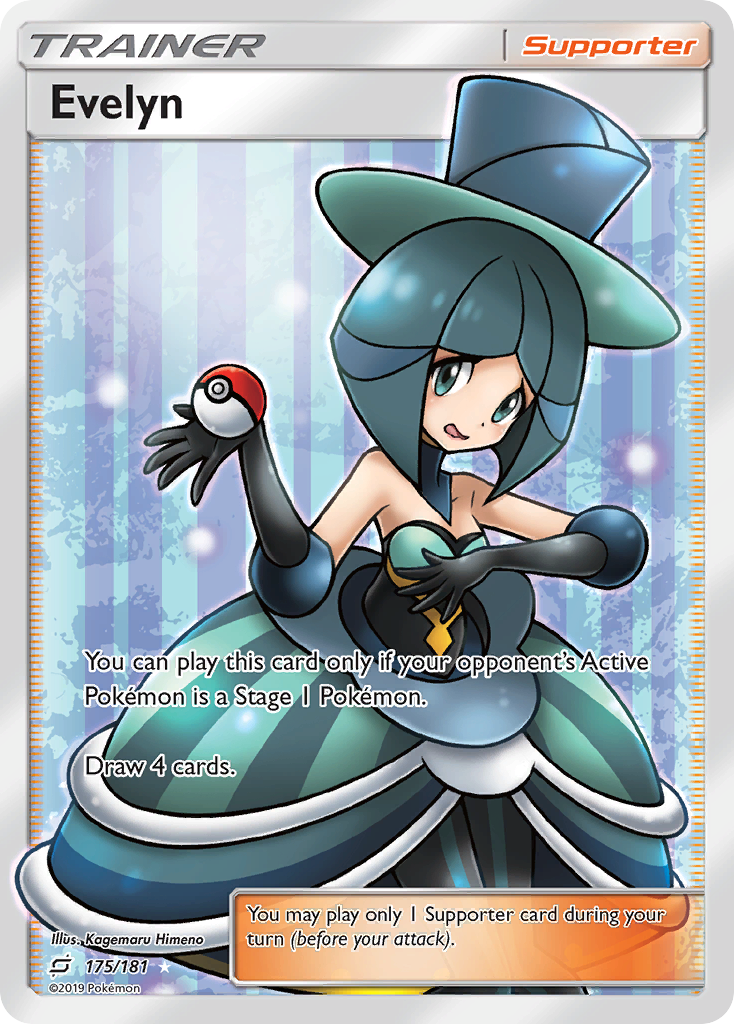 Evelyn (175/181) [Sun & Moon: Team Up] | Card Merchant Takapuna