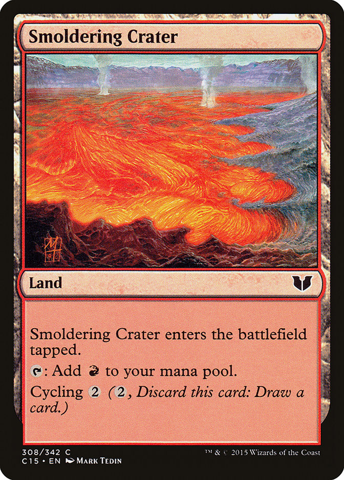 Smoldering Crater [Commander 2015] | Card Merchant Takapuna