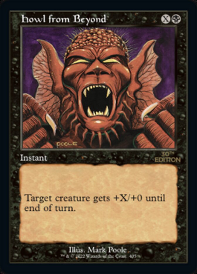 Howl from Beyond (Retro) [30th Anniversary Edition] | Card Merchant Takapuna