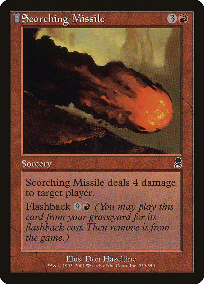 Scorching Missile [Odyssey] | Card Merchant Takapuna