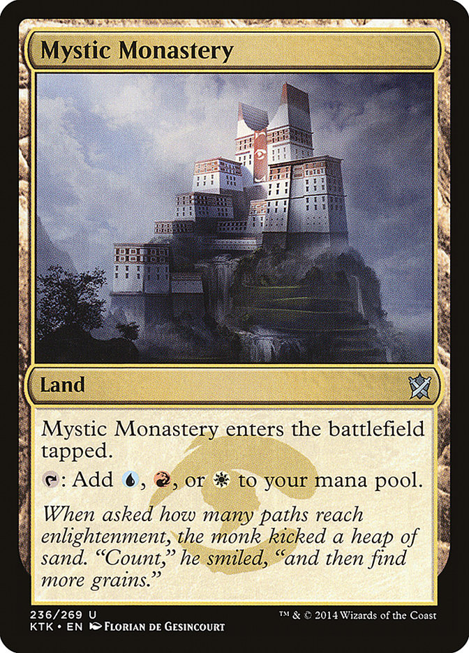 Mystic Monastery [Khans of Tarkir] | Card Merchant Takapuna