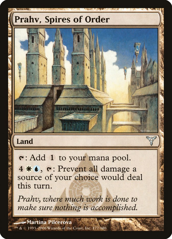 Prahv, Spires of Order [Dissension] | Card Merchant Takapuna