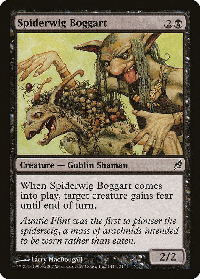Spiderwig Boggart [Lorwyn] | Card Merchant Takapuna