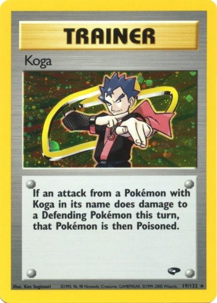Koga (19/132) [Gym Challenge Unlimited] | Card Merchant Takapuna