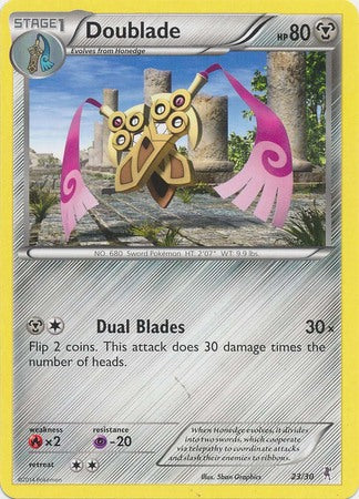 Doublade (23/30) [XY: Trainer Kit 1 - Bisharp] | Card Merchant Takapuna