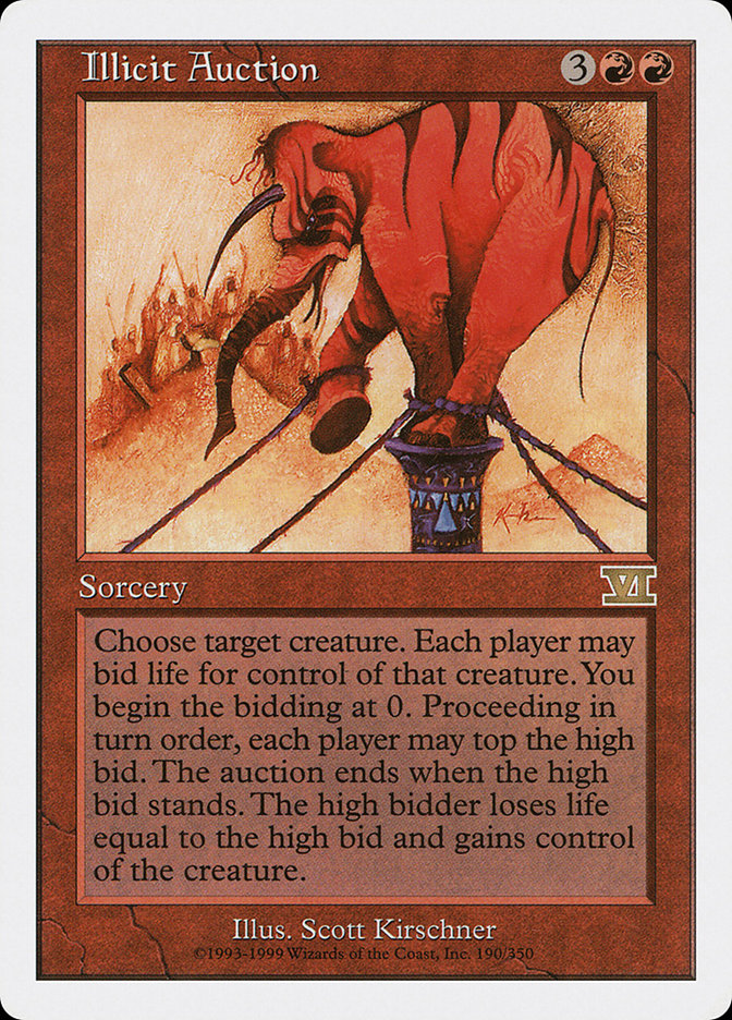 Illicit Auction [Classic Sixth Edition] | Card Merchant Takapuna