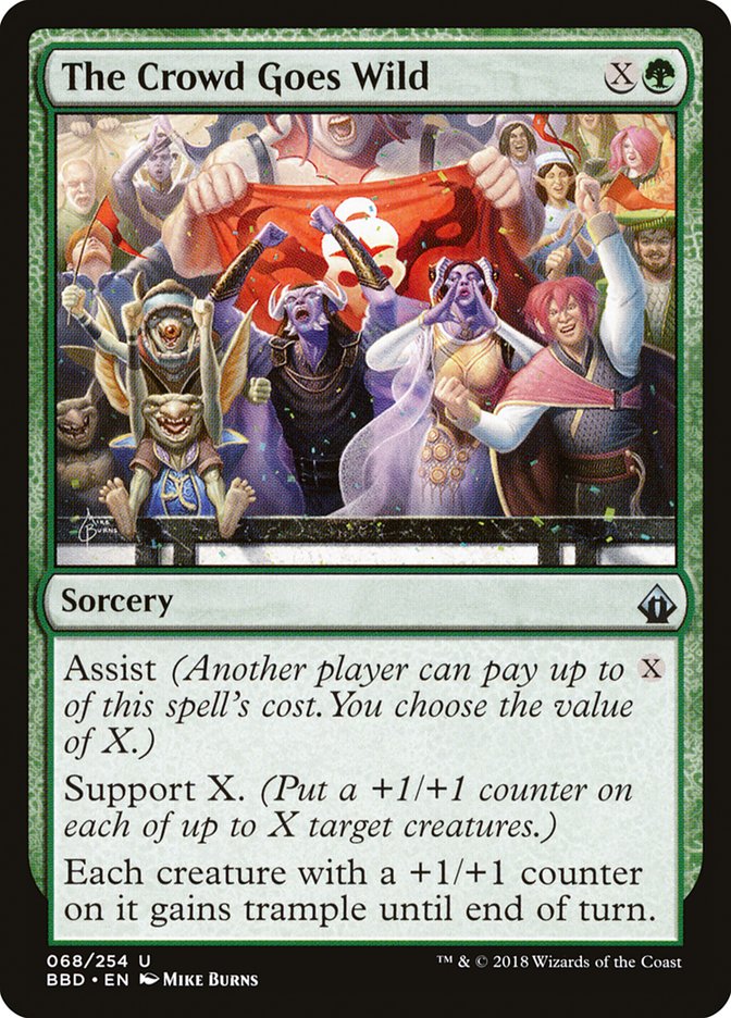 The Crowd Goes Wild [Battlebond] | Card Merchant Takapuna