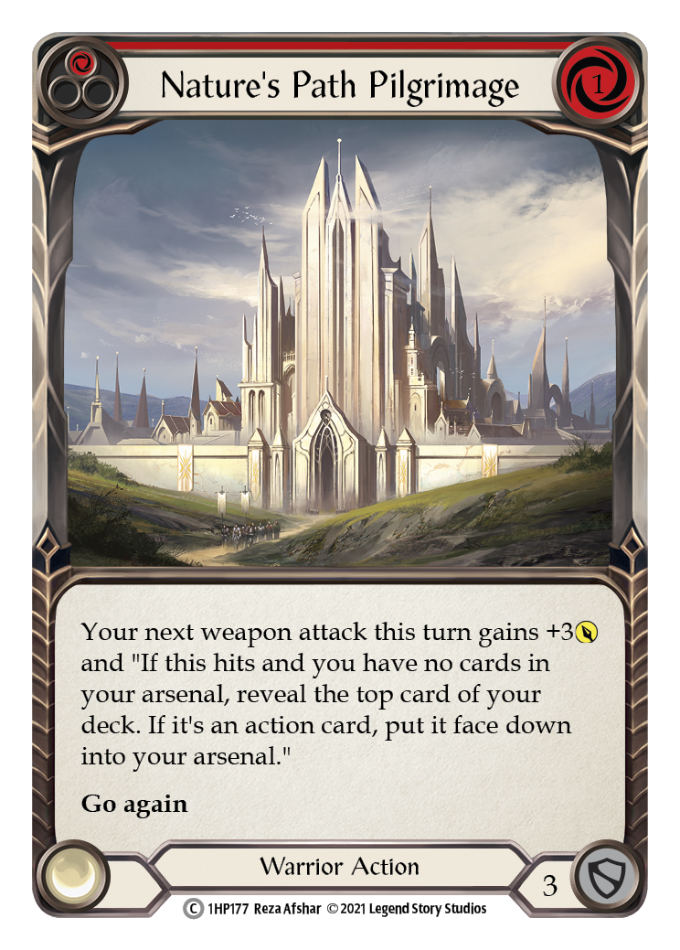 Nature's Path Pilgrimage (Red) [1HP177] (History Pack 1) | Card Merchant Takapuna
