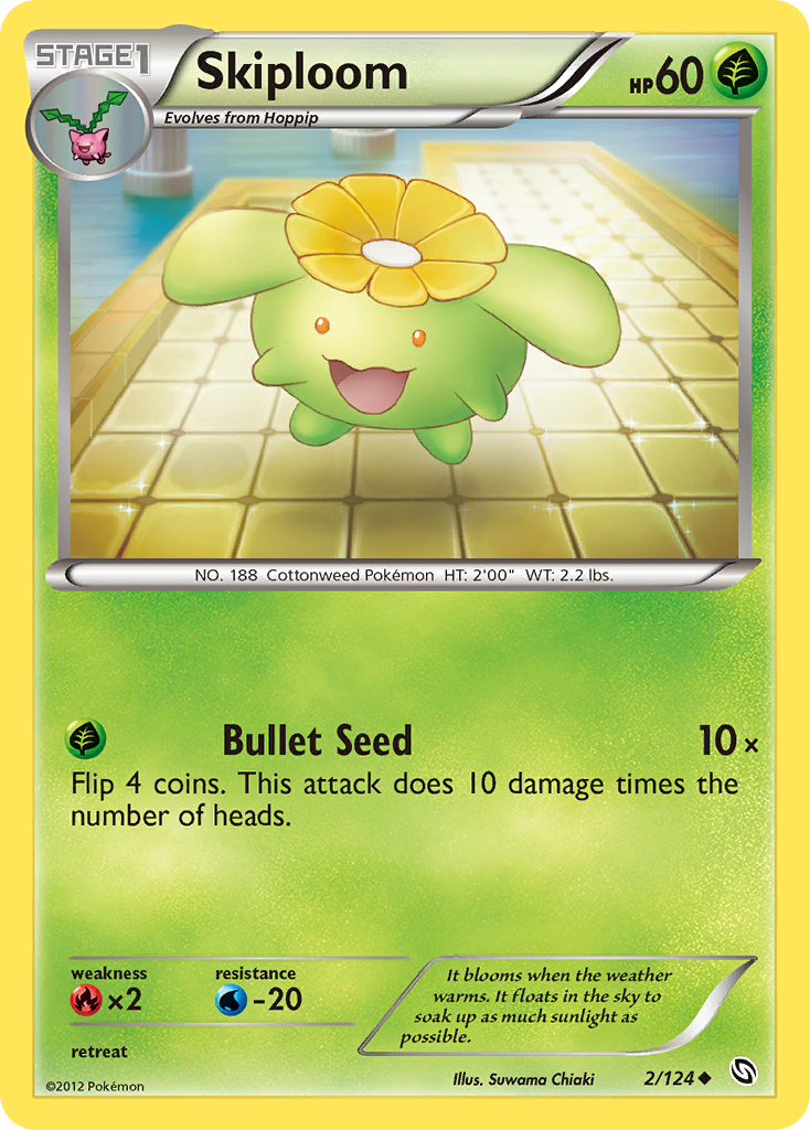 Skiploom (2/124) [Black & White: Dragons Exalted] | Card Merchant Takapuna