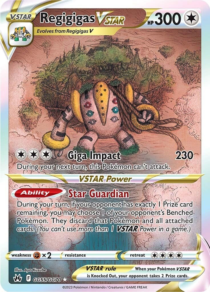 Regigigas VSTAR (GG55/GG70) [Sword & Shield: Crown Zenith] | Card Merchant Takapuna
