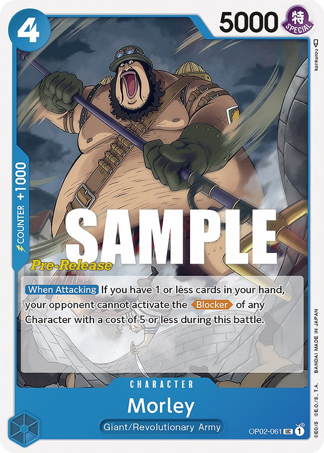 Morley [Paramount War Pre-Release Cards] | Card Merchant Takapuna