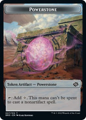 Powerstone // Spirit Double-Sided Token [The Brothers' War Tokens] | Card Merchant Takapuna