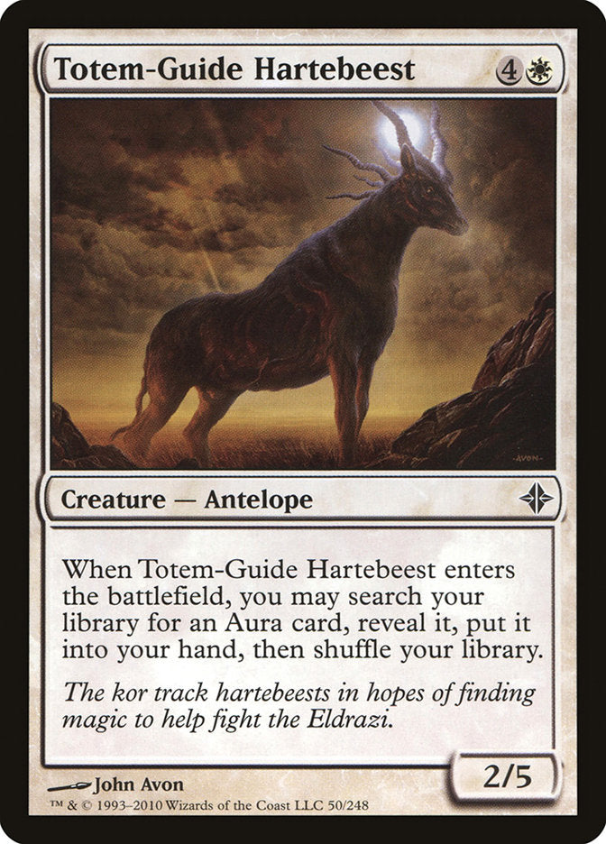 Totem-Guide Hartebeest [Rise of the Eldrazi] | Card Merchant Takapuna