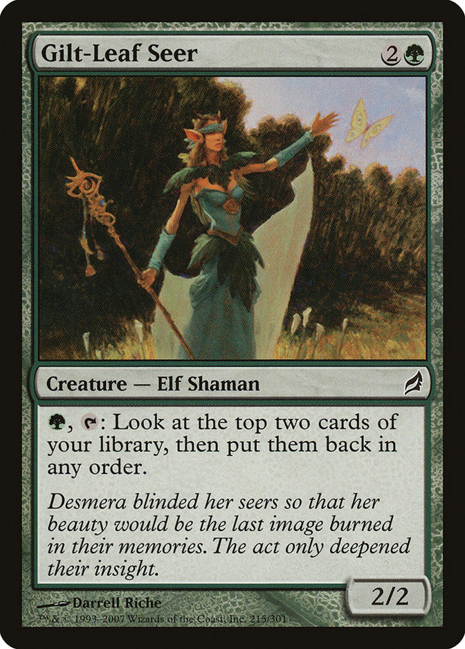 Gilt-Leaf Seer [Lorwyn] | Card Merchant Takapuna