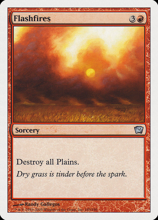 Flashfires [Ninth Edition] | Card Merchant Takapuna