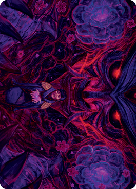 Reckoner Shakedown Art Card [Kamigawa: Neon Dynasty Art Series] | Card Merchant Takapuna