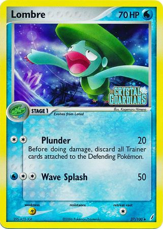 Lombre (37/100) (Stamped) [EX: Crystal Guardians] | Card Merchant Takapuna