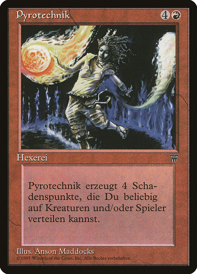 Pyrotechnics (German) - "Pyrotechnik" [Renaissance] | Card Merchant Takapuna