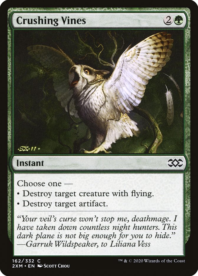 Crushing Vines [Double Masters] | Card Merchant Takapuna