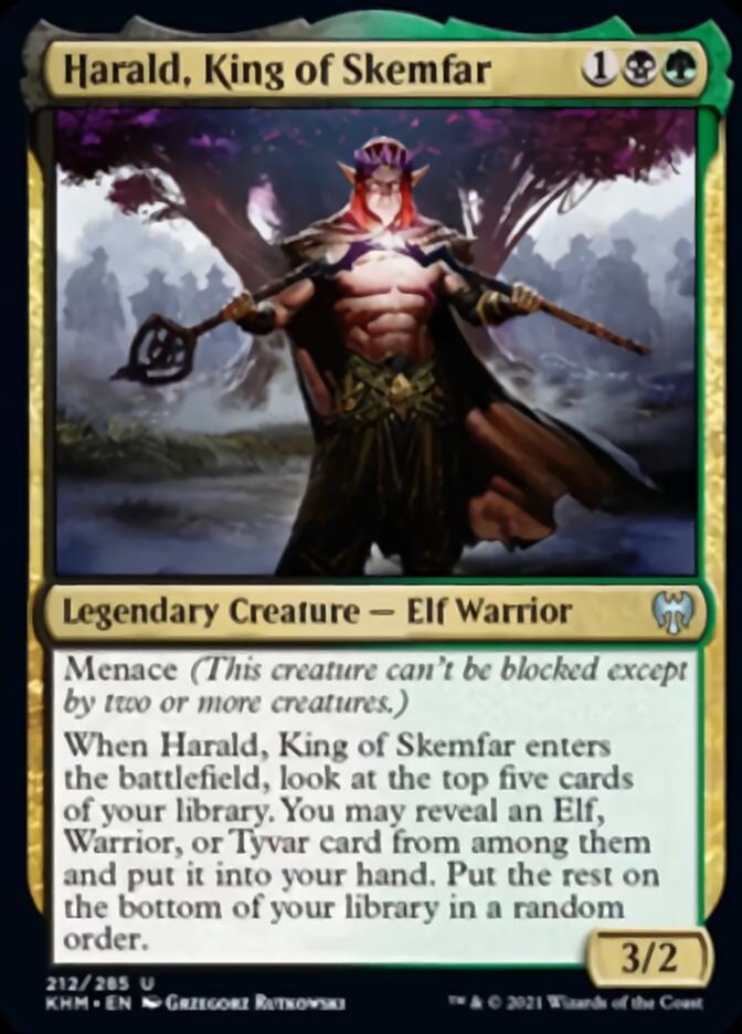 Harald, King of Skemfar [Kaldheim] | Card Merchant Takapuna