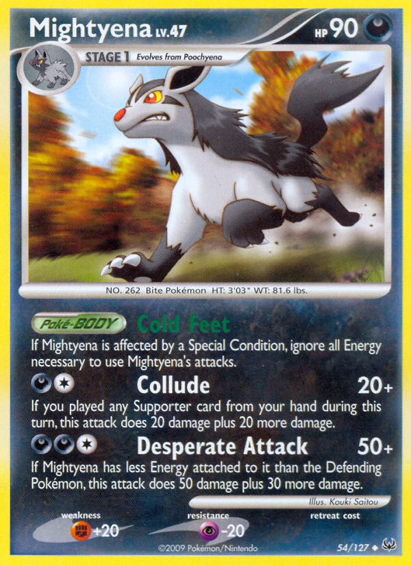 Mightyena (54/127) [Platinum: Base Set] | Card Merchant Takapuna