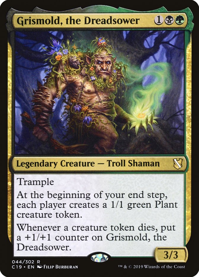 Grismold, the Dreadsower [Commander 2019] | Card Merchant Takapuna