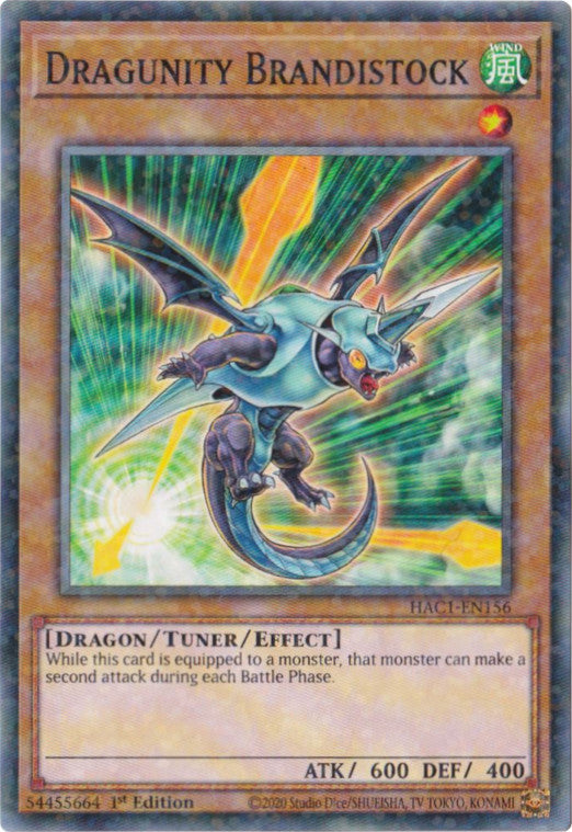 Dragunity Brandistock (Duel Terminal) [HAC1-EN156] Common | Card Merchant Takapuna